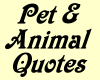 Pets & Animals Quotes
